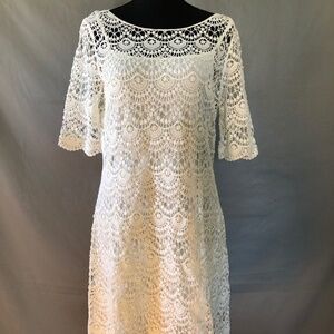 White Lace Ralph Lauren Dress